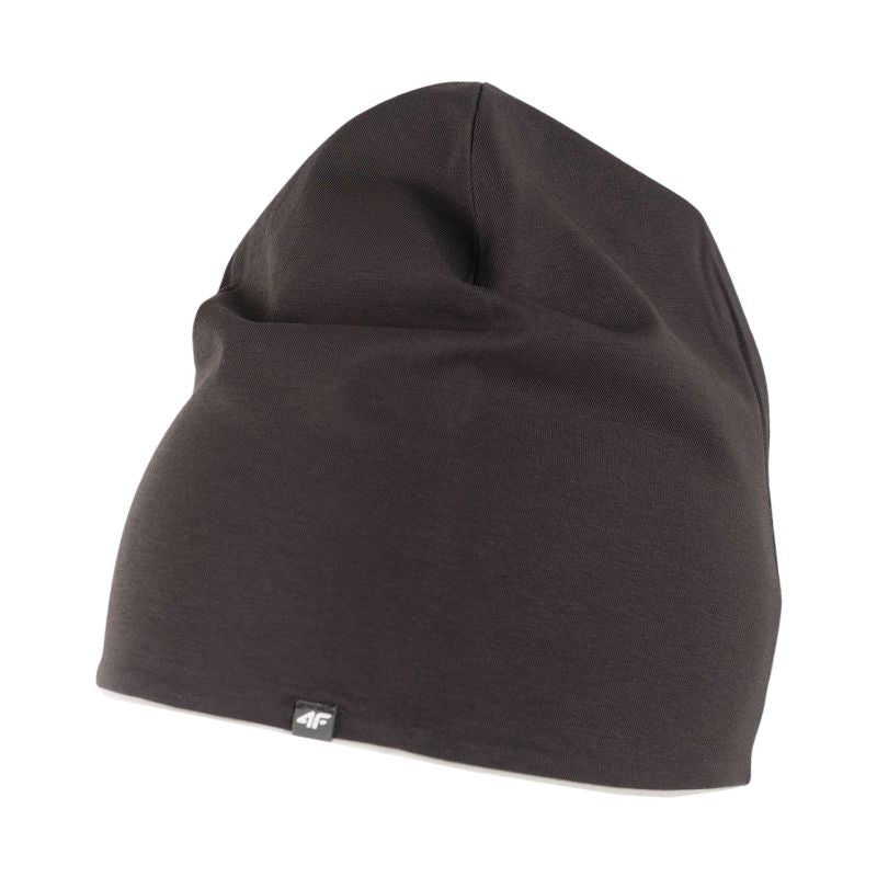 Children's hat 4F U0740 anthracite / light gray 22S