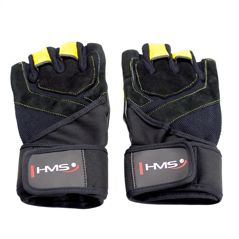 Under Armour Gym Gloves Black/Yellow HMS RST01 size XXL Kesztyű