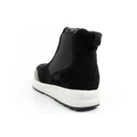 Scholl Beverly Bootie Women's Leather Ankle Boots Black fekete shoes