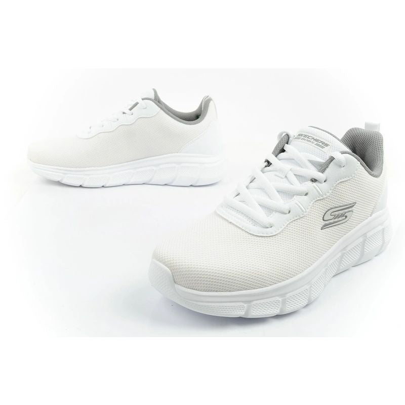 Skechers Bobs B Flex men's sneakers, fashionable white 47,5 utcai cipő