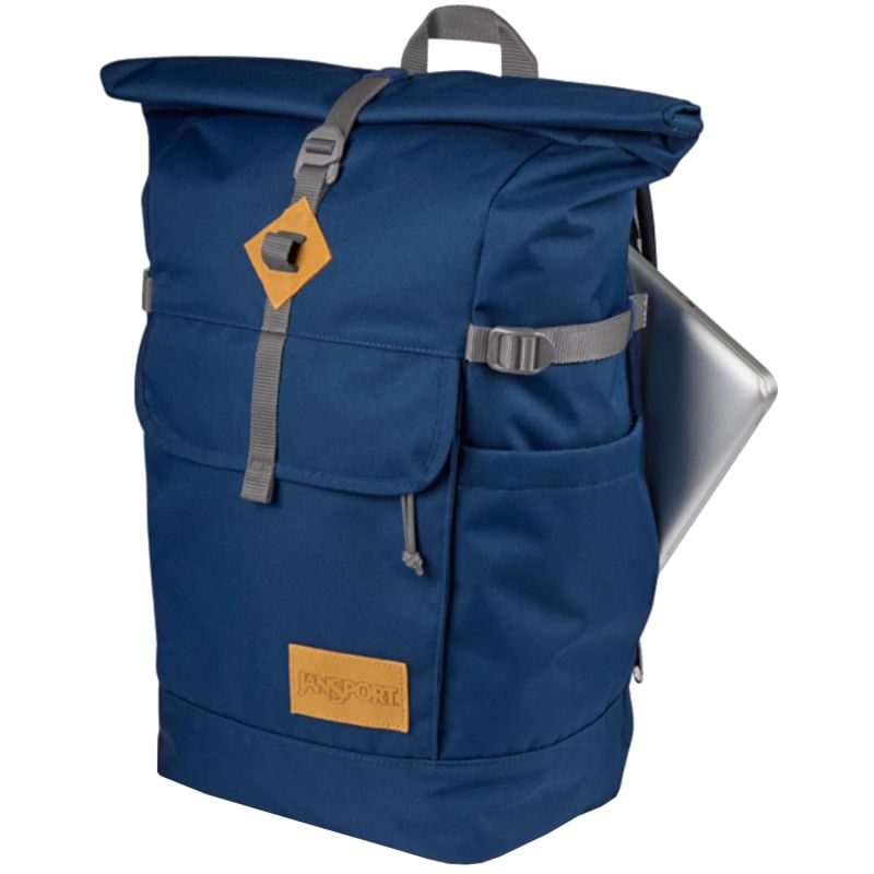 JanSport Hatchet Rolltop Backpack Navy sötétkék hátizsák EK0A5BLGN54