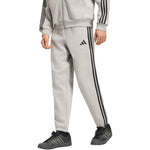 Adidas Men's Essentials 3-Stripes Fleece Tapered Cuffed szürke nadrág KY4127