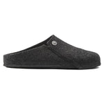 Birkenstock Zermatt Cozy Home Anthracite Wool Felt Slippers Regular Wide (1014938) utcai cipő