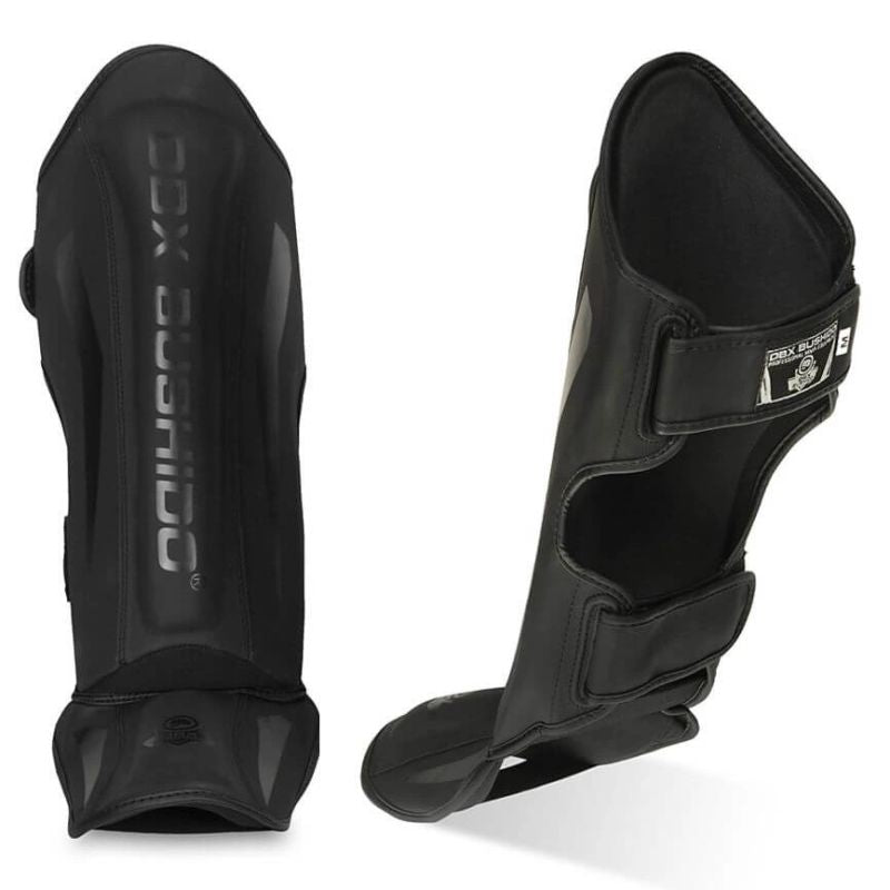 DBX Bushido Shin Guards - Black Master fekete protectors and knee pads