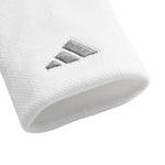 Adidas Tennis Wristband Large 2 pcs. White dorośli m/l karszalag IA7545