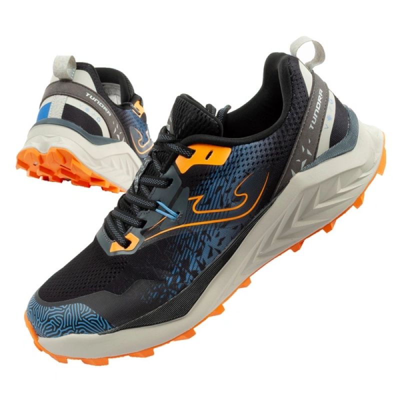 Joma Men's Tundra Cushioned Trail Running Shoes, Black