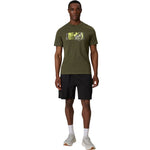 4F Men's T-shirt M2823 43S khaki póló 4FWSS26TTSHM282343S