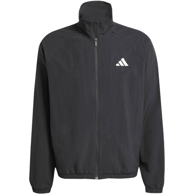 Adidas Men's Essential Small Logo Windbreaker Black fekete dzseki JM1772