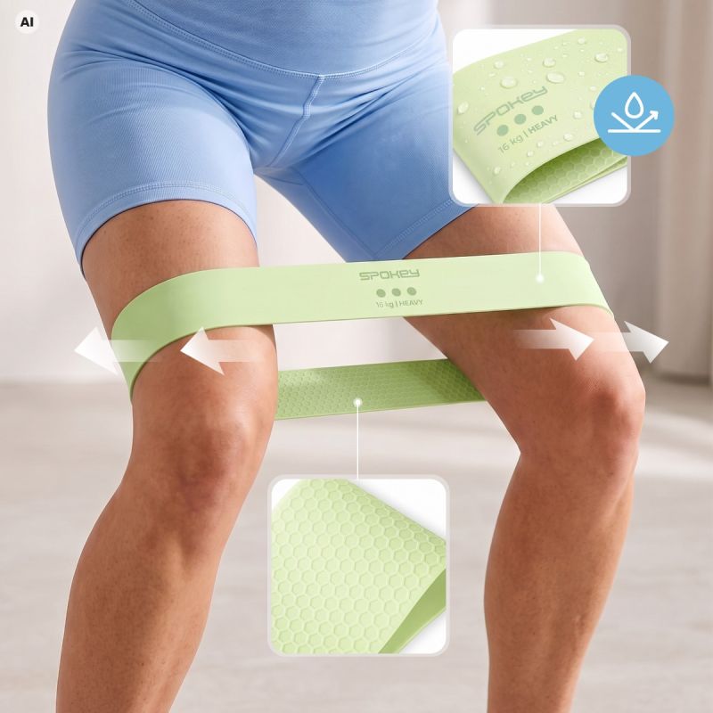 Spokey JUICY heavy resistance training band with anti-slip structure edzőfelszerelés SPK-947316