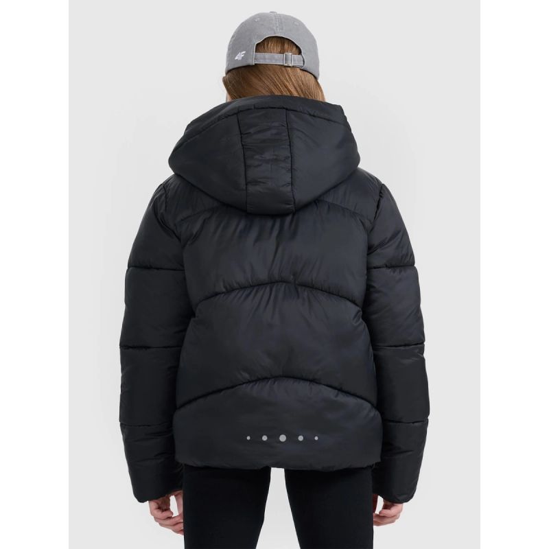 4f Girls' down jacket with synthetic filling 4FJRAW25TDJAF0817-20S Ruházat