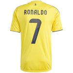 Adidas Men's Al Nassr FC 2025/2026 Home Jersey Yellow sárga férfi póló JN7982