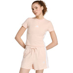 Adidas Essentials 3-Stripes Slim Baby T-shirt, Pastel Pink 2xs póló KD2343