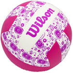 Wilson Stamp Vb Volleyball Purple fehér röplabda
