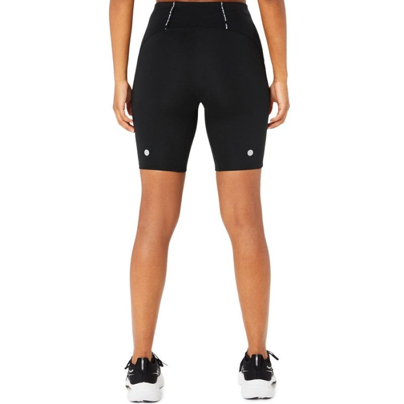Asics Road High Waist 8in Sprinter for Women fekete rövidnadrág 2012C967001