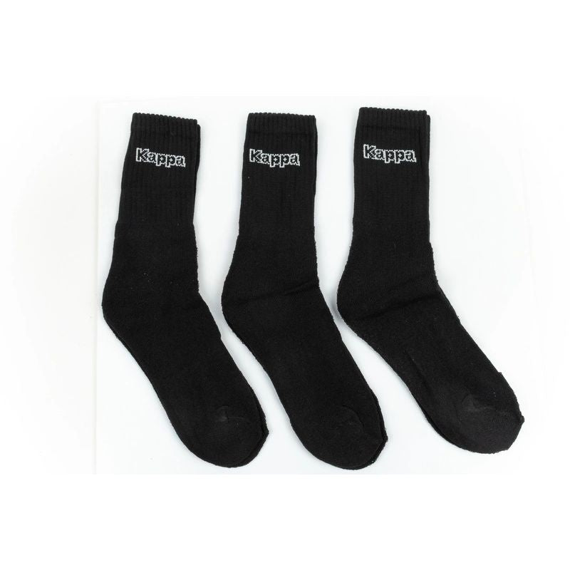 Kappa black long socks fekete zokni 34113IW901
