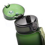 Meteor 650 ml sports bottle dark green uniw water bottles, training equipment