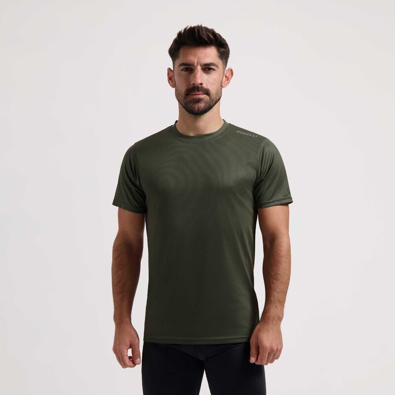 Rogelli PROMOTION T-shirt Army 3XL zöld póló