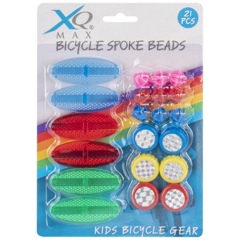 XQMAX Set Of 21 Beads For Decoration Of Bicycle Spokes készlet GSP-7038456