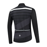 Rogelli winter STRIPE fekete dzseki