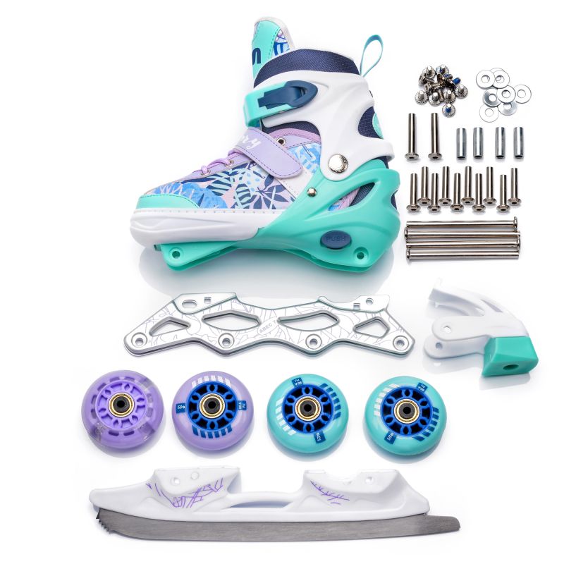Meteor 4in1 Blueberry S 30-33 skates uniw görkorcsolya