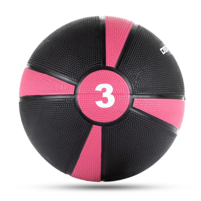 dbx bushido Anti-slip rubber medicine ball | kiegészítő DBX-Medball-3kg