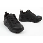 Skechers Uno Lite children's sports fashionable youth fekete utcai cipő 310387L/BBK