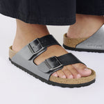 Birkenstock Arizona BF Metallic Black ( ) fekete utcai cipő 1029233