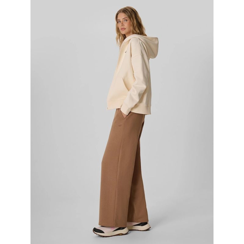 4F Women's wide-leg sweatpants női nadrág 4FRAW26TTROF2105-82S