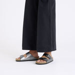 Birkenstock Arizona BF Metallic Black ( ) fekete utcai cipő 1029233