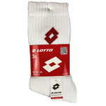 Lotto Terry Socks White 3 Pairs fehér zokni