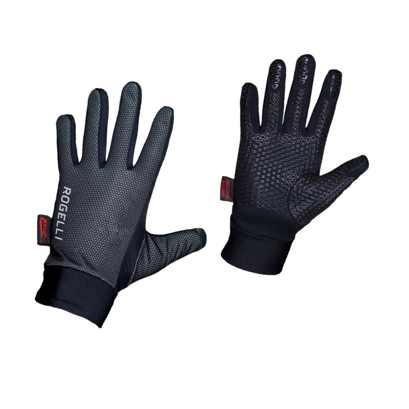 Rogelli LAVAL winter gloves black fekete kesztyű