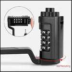 Rockbros Folding Bike Lock with Combination - Black