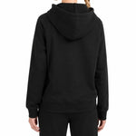 4F Women's sweatshirt F2535 deep 20S fekete kapucnis pulóver 4FWMM00TSWSF253520S