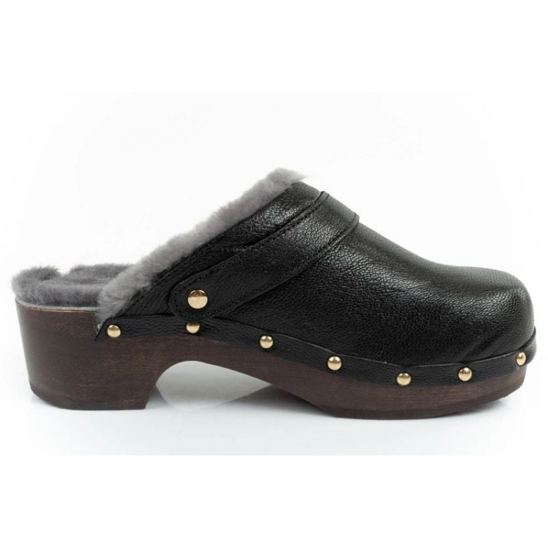 Scholl Iconic W Clogs fekete clogs, slides