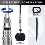 Harrows SUPERGRIP QP TORPEDO 90% steeltip darts dart felszerelés