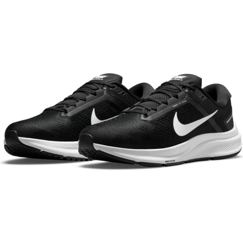 Nike Air Zoom Structure 24 M DA8535-001 fekete utcai cipő