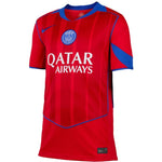 Nike PSG Stadium 2025/26 Kids' Football Red piros gyerek póló HM4126680