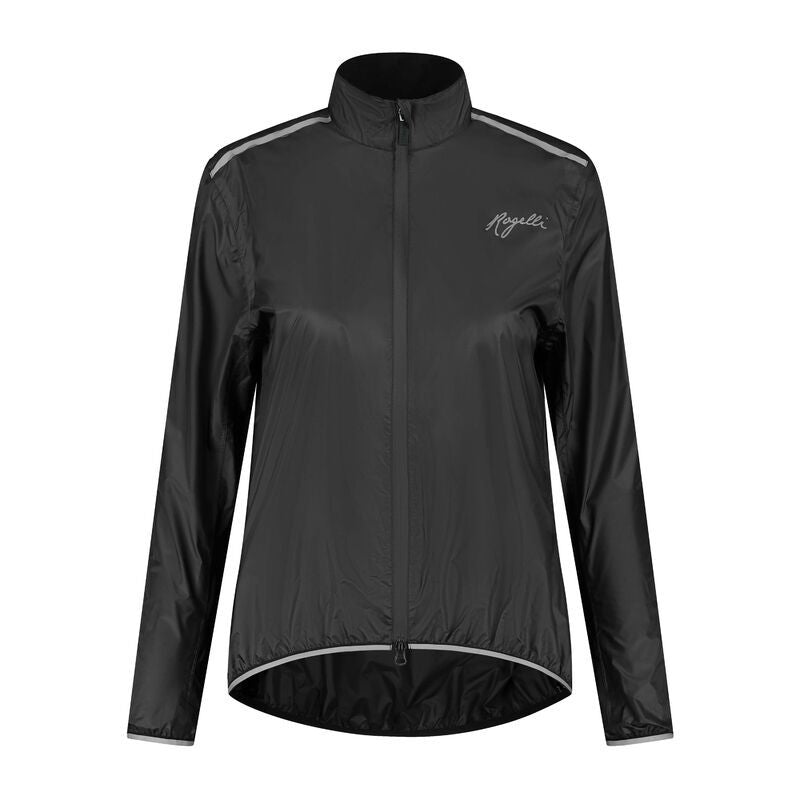 Rogelli women's raincoat ESSENTIAL fekete dzseki