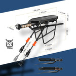 Rockbros RBHJ-1 Diamond Bike Rack fekete utcai cipő 5907769384219-211962