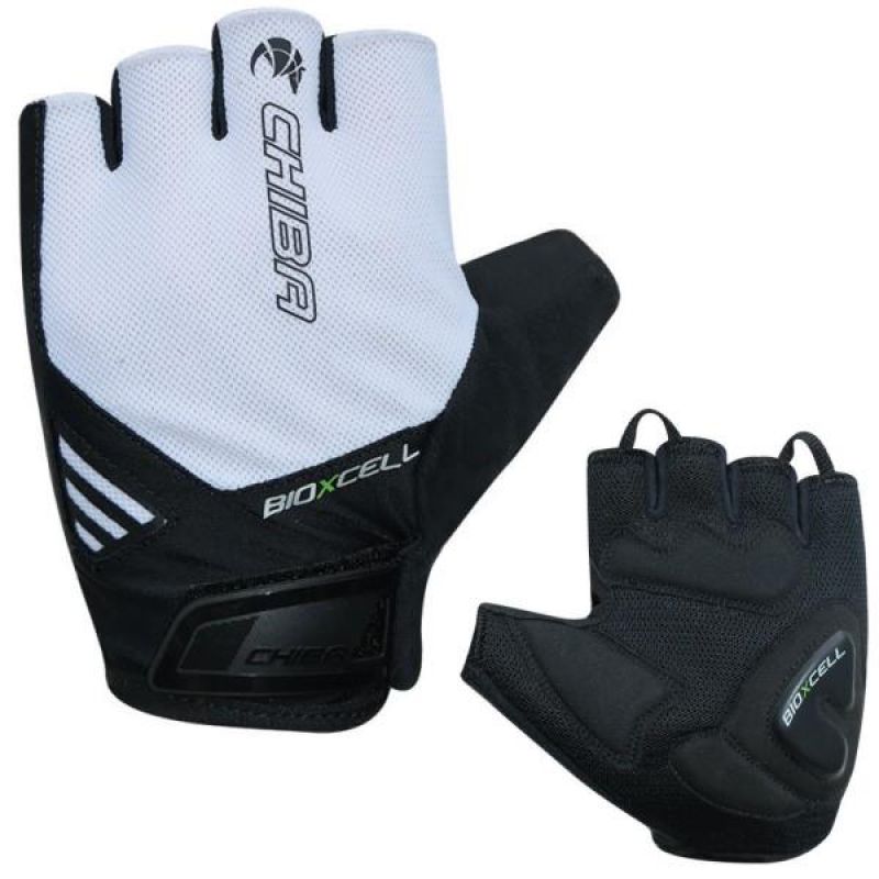 CHIBA BIOXCELL AIR Gloves, White, fehér kerékpáros kesztyű SI3060820B-4