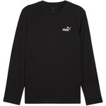 Puma ESS No. 1 Logo Longsleeve Tee Black 682546 fekete hosszú ujjú póló 68254601