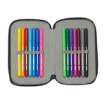Real Madrid triple filled pencil case 37 pcs