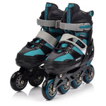 Meteor Rox skates, fekete korcsolya 22353