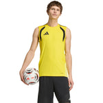 Adidas Men's Tiro 26 Competition Sleeveless Jersey Yellow sárga férfi póló KA7615