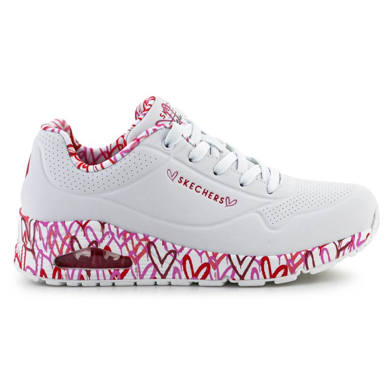Skechers Uno-Loving Love W fehér cipő