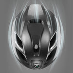 Rockbros ZK-077 Bike Helmet with Integrated Multi-Directional Lighting 57-61 cm - Black czarny helmets, lights