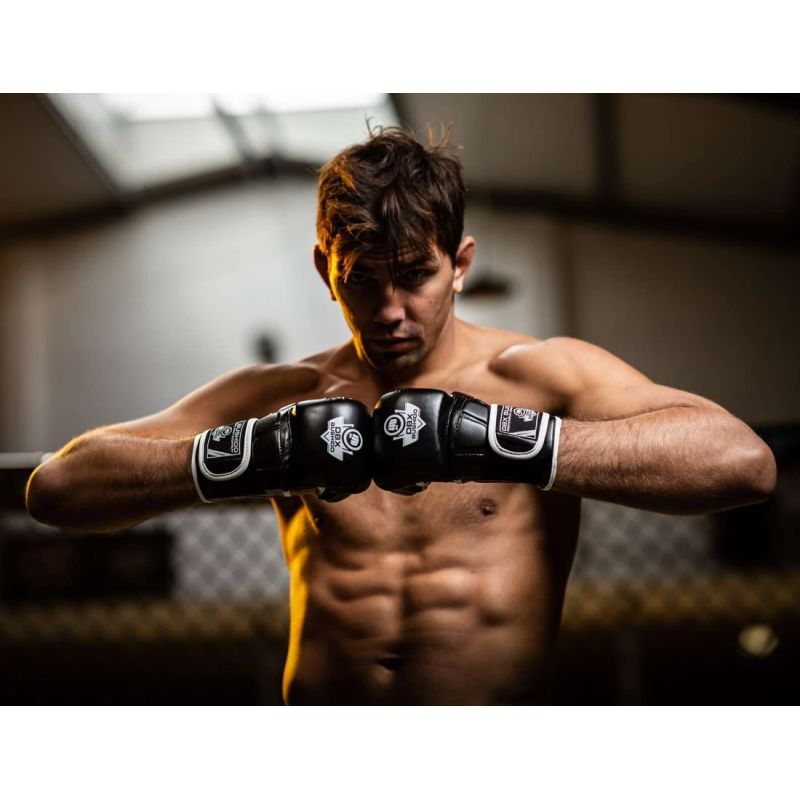 DBX Bushido MMAsparring gloves - Phantom White - Valor Series fehér kesztyű