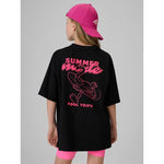 4F Girls' loose T-shirt with print 158/164 ruházat 4FJRSS26TTSHF3910-20S