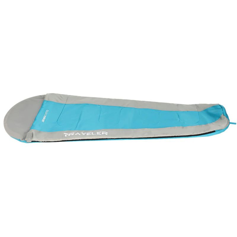 Enero Traveler Sleeping Bag /50cm Blue Grey Camp szürke tourist equipment, sleeping bags