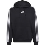 Adidas Men's Essentials 3-Stripes Fleece Hoodie fekete ruházat KY6602